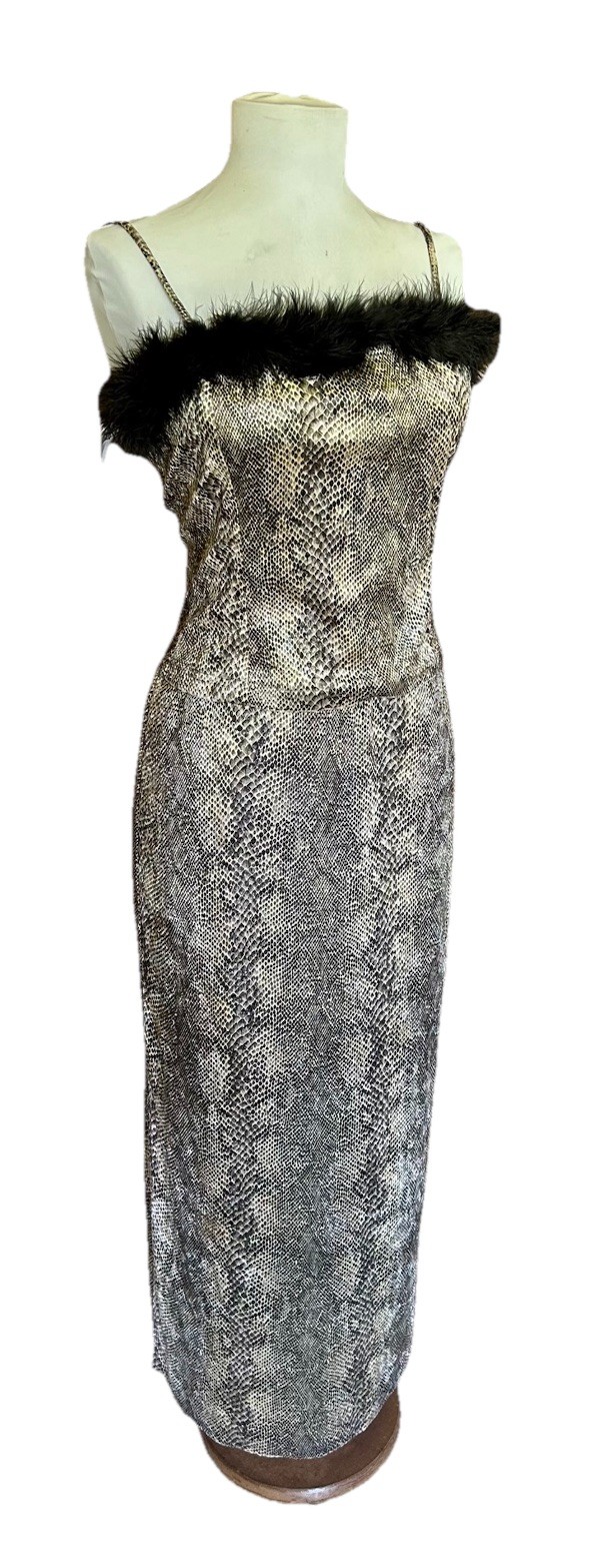 90s Vintage Summit Collection Crushed Velvet Sultry 2 Piece Size Small