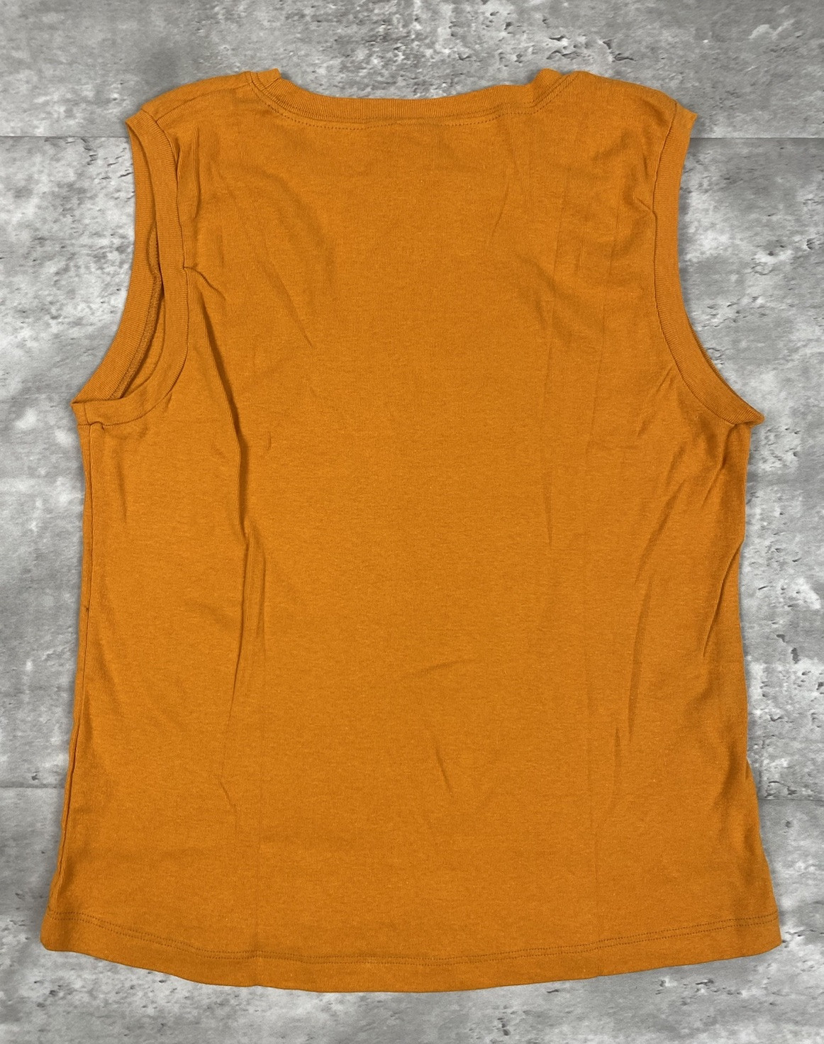 vintage STUSSY HEELS LOOKS GOOD FROM ANY ANGLE TANK TOP SHIRT WOMENS L Y2K 2000s
