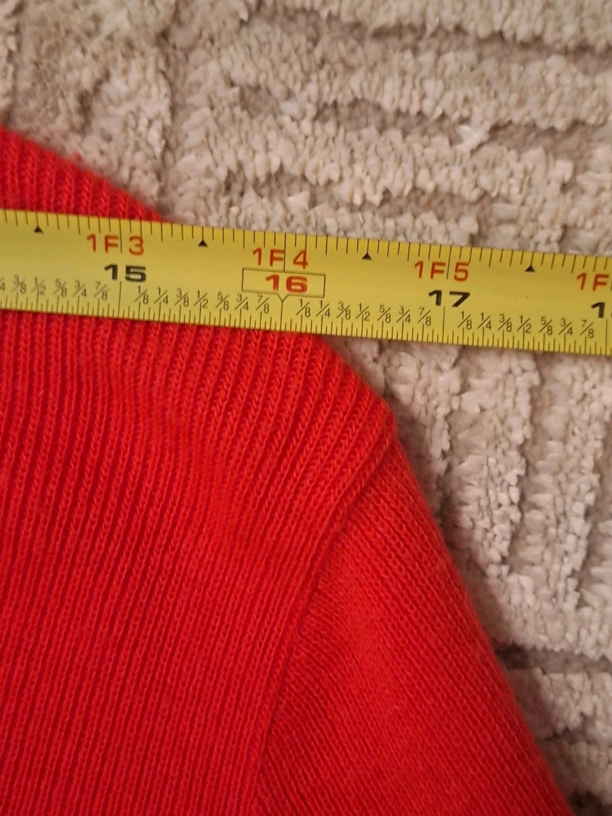 Vintage LeRoy Knitwear Novelty Embroidered Hearts And Flowers Sweater Red Rare