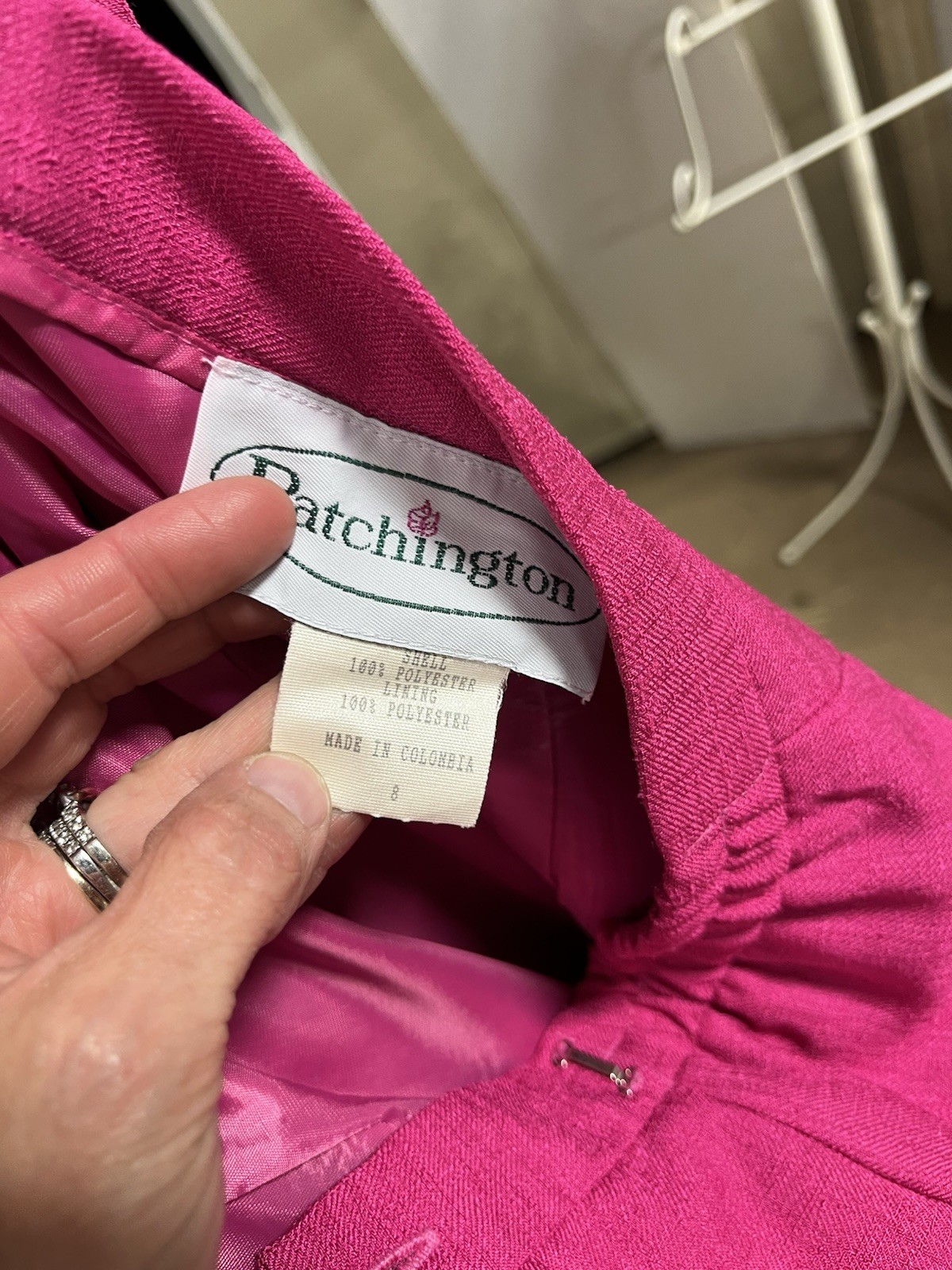 Vintage Patchington 3 Piece Skirt Suit