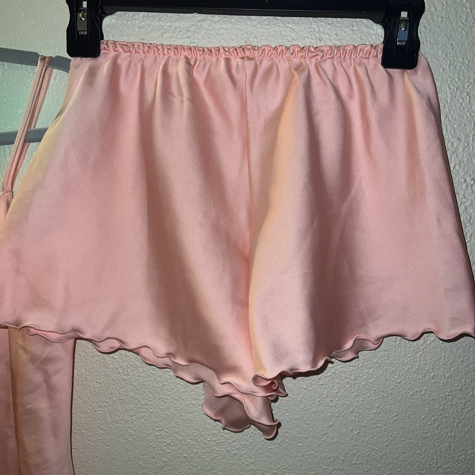 Vtg Miss Elaine Said Fifth Avenue Pink Sleep Wear 2pc Small USA Union Made