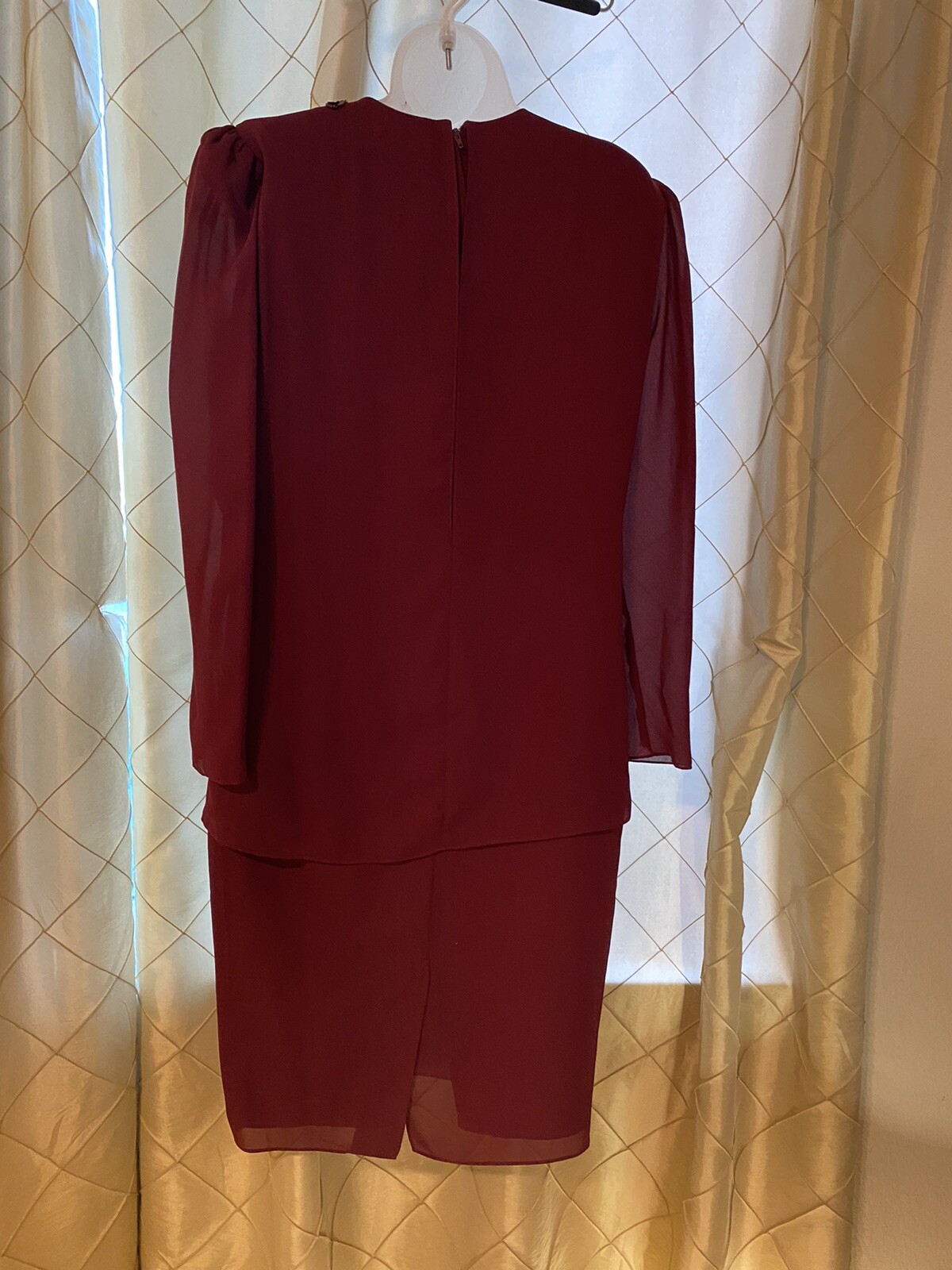 Vintage Patri Mother of the Bride Dress Made in USA Size 8