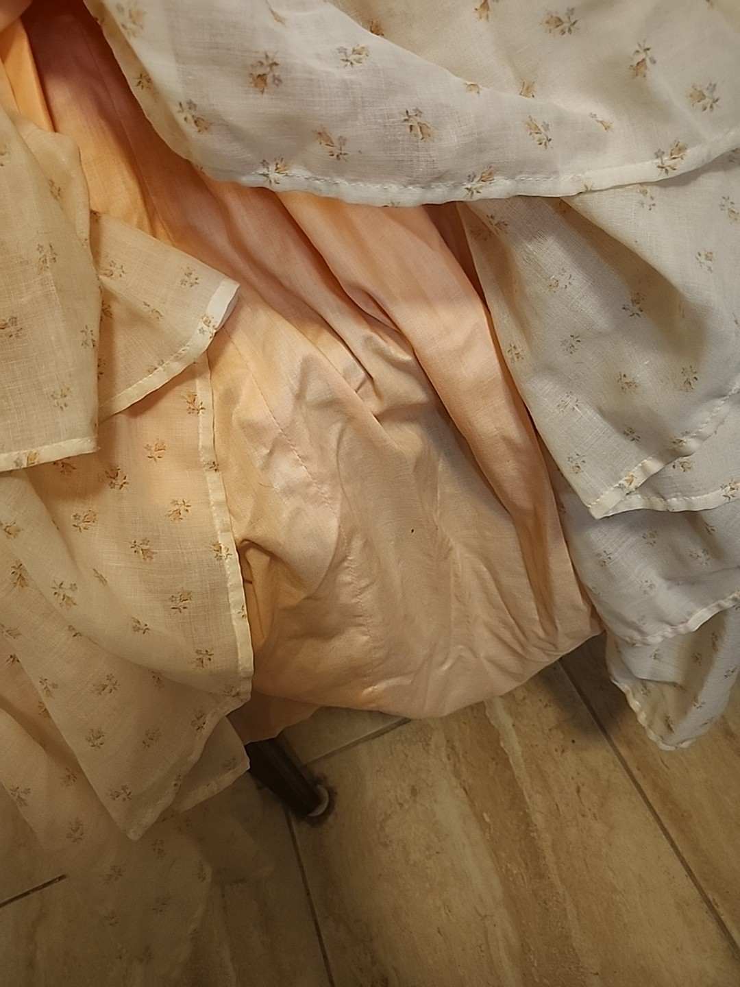 Handmade Pink Vintage Floral Victorian Prarie Cottagecore Dress