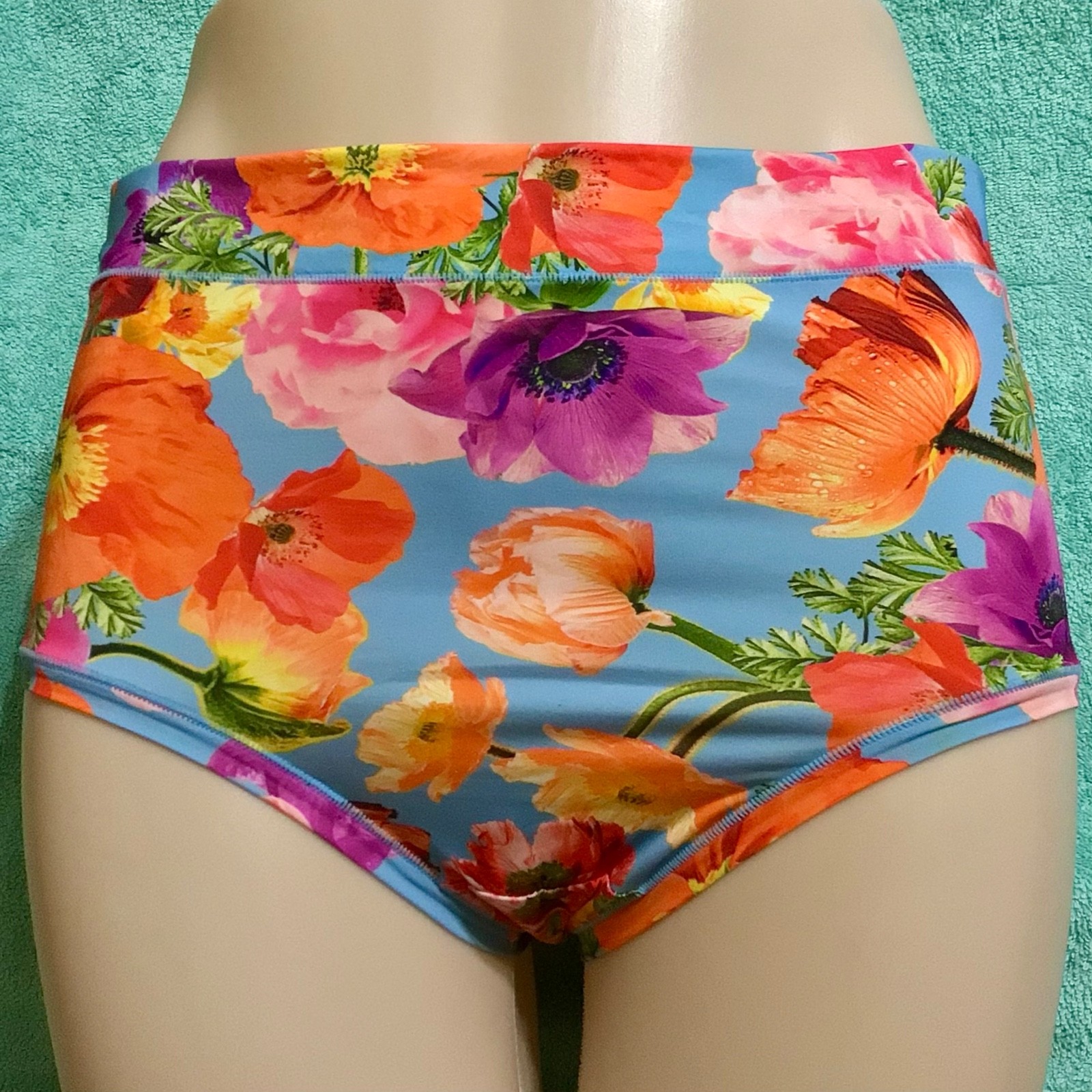 NWOT Lane Bryant Cacique Comfort Bliss Full Brief Panties 18/20 Flower Panty