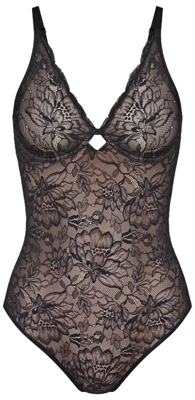 Triumph Womens Amourette Charm Body Shape – Black