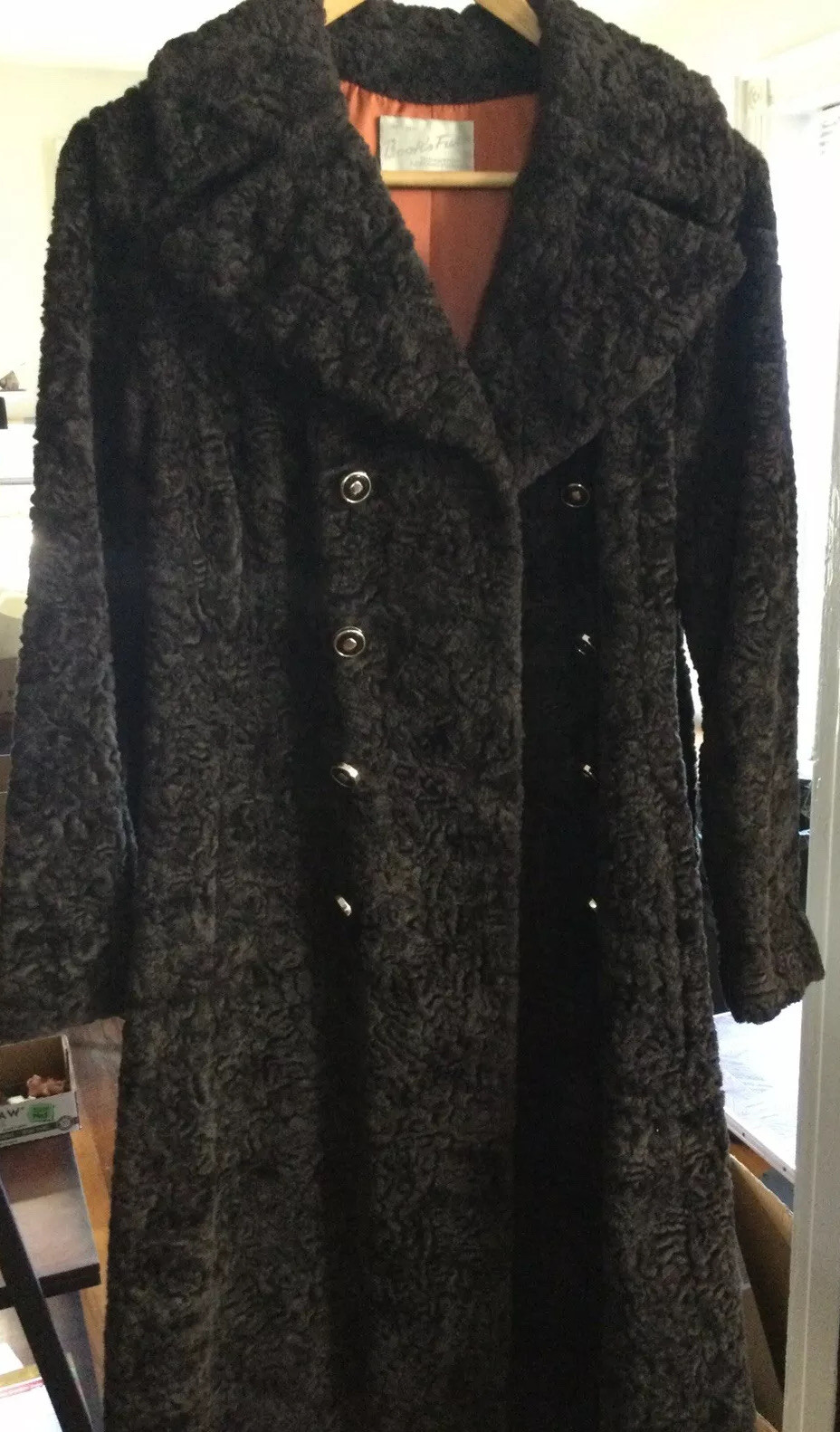 Vintage Women’s Borré Styled By Sportowne Lambs Wool Coat