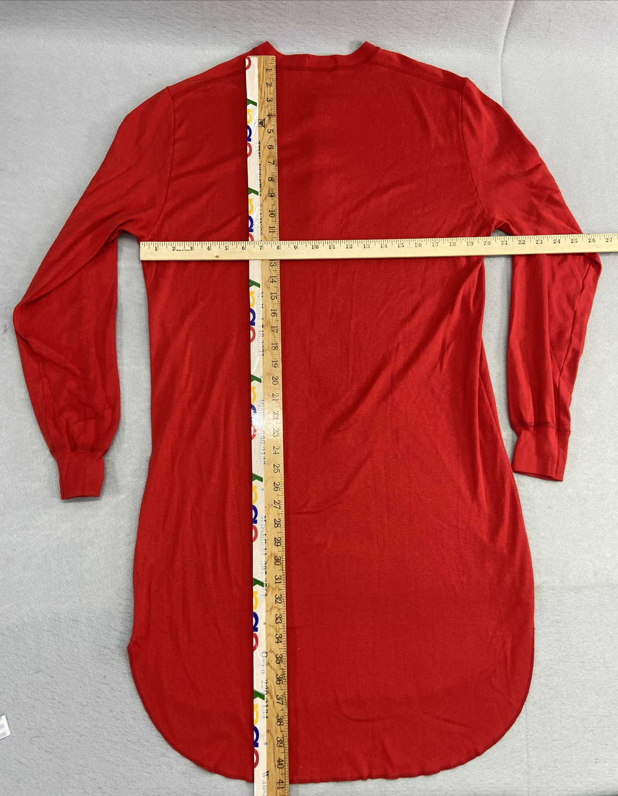 Vtg Boundary Waters Daytons Womens Nightgown Sz XL Mallard Duck Red USA Made