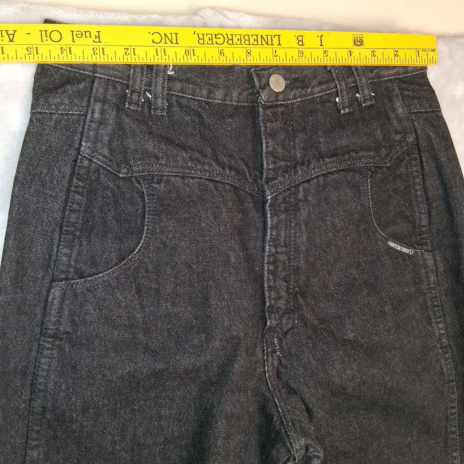 Frontier Series Vintage Black Denim Jeans V876-009 – Pre-owned Good