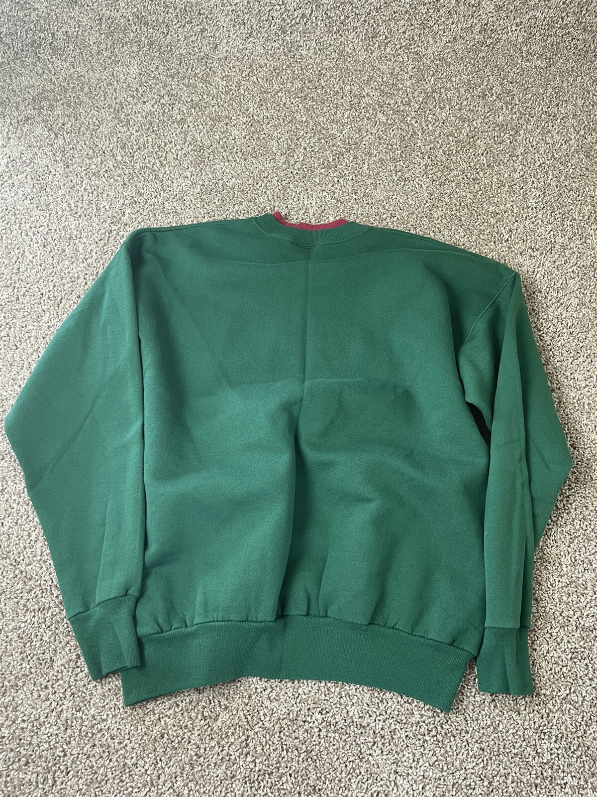 Vintage MC Sportswear Christmas Crewneck Sweatshirt Grandma Adult Large Green