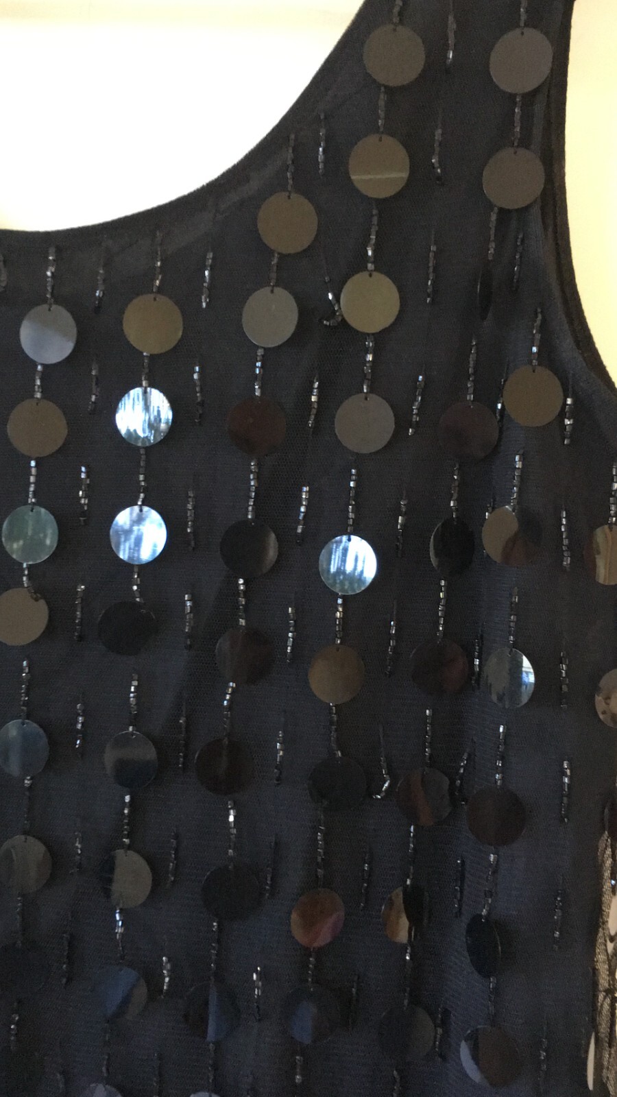Vintage Vivienne Tam East Wind Code_Black Beaded Dress