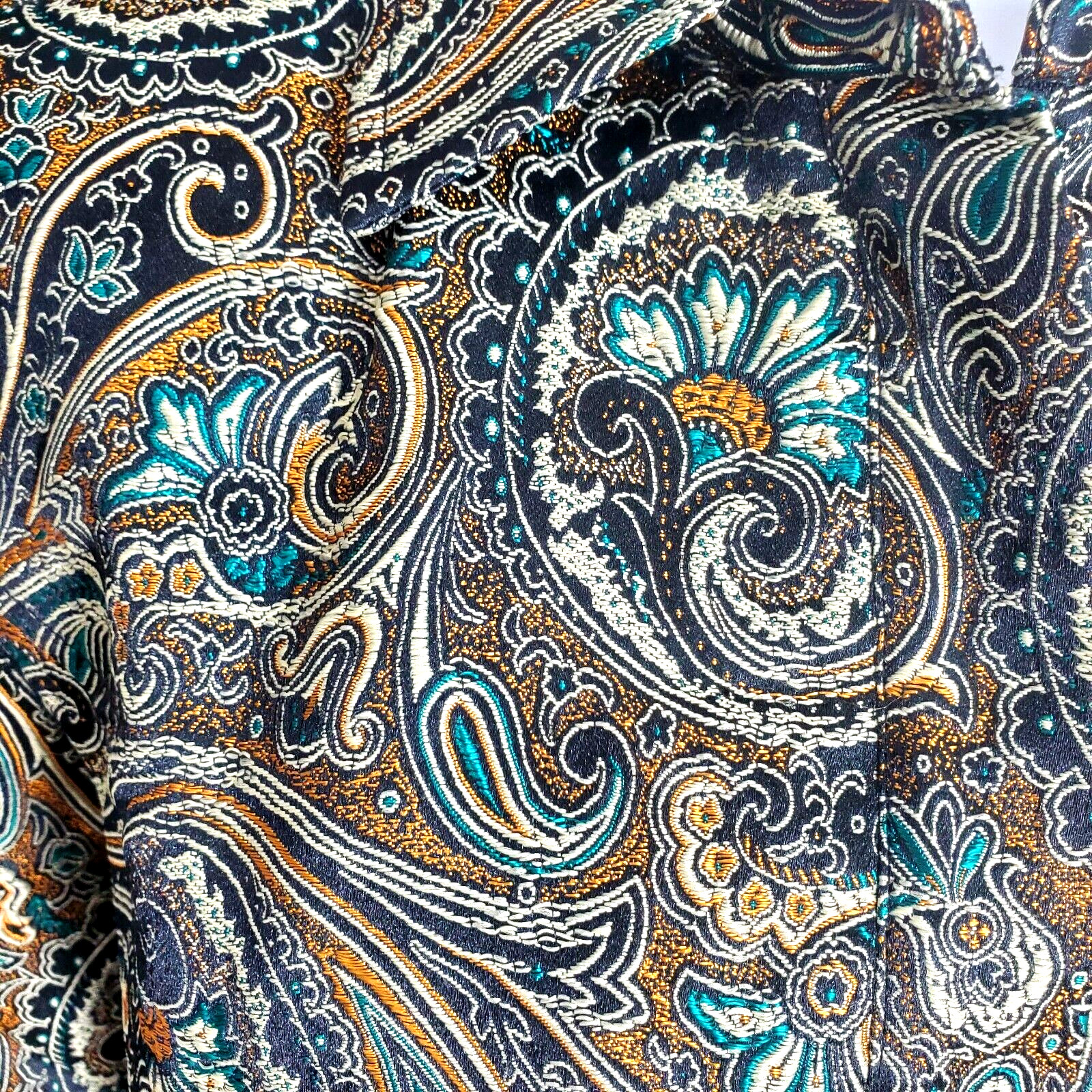 Vintage Brownstone Studios Petites Beautiful Paisley Embroidered Jacket SZ. SP