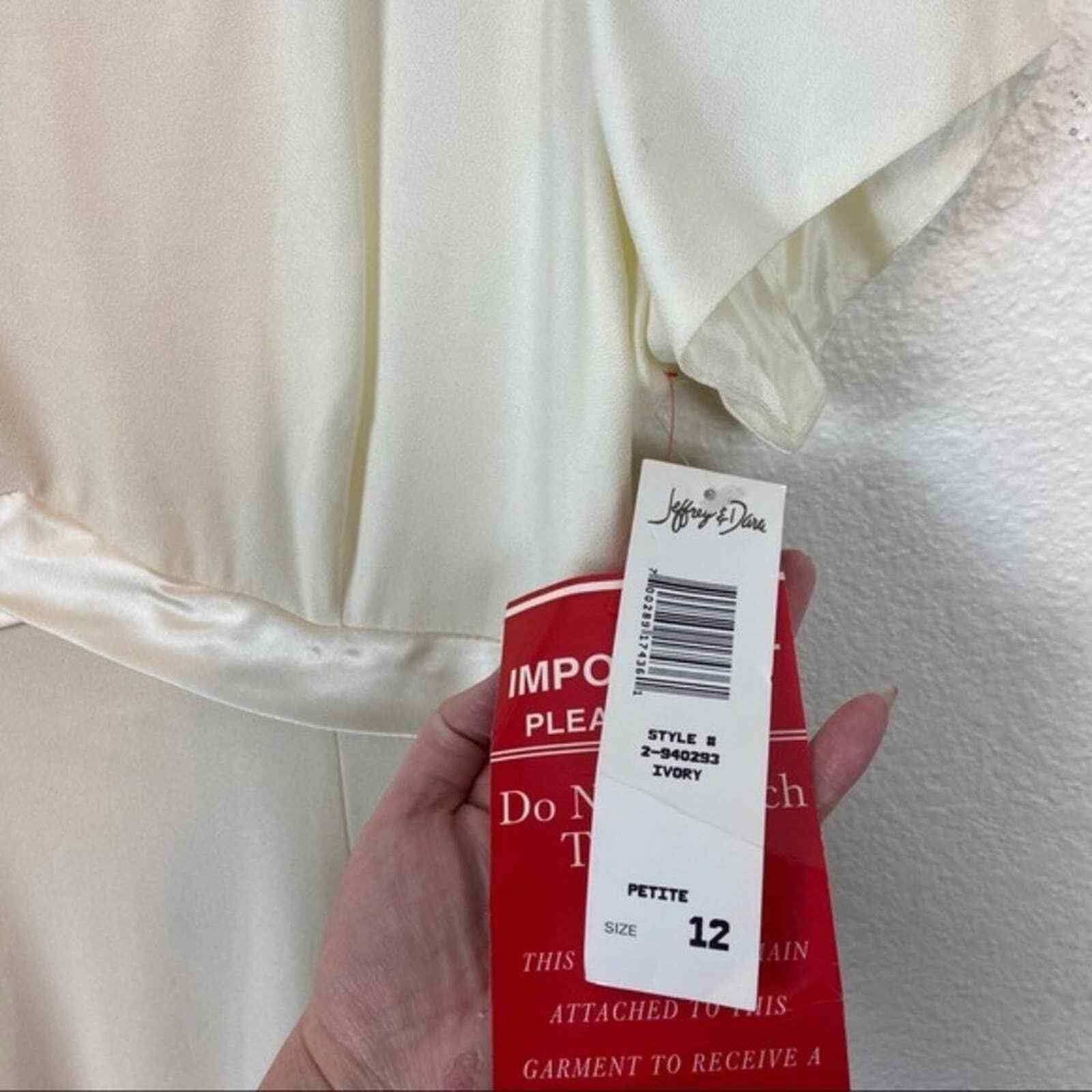 Retro Dress Jeffery & Dara Women Size 12 P Wedding Event While You Were Sleeping