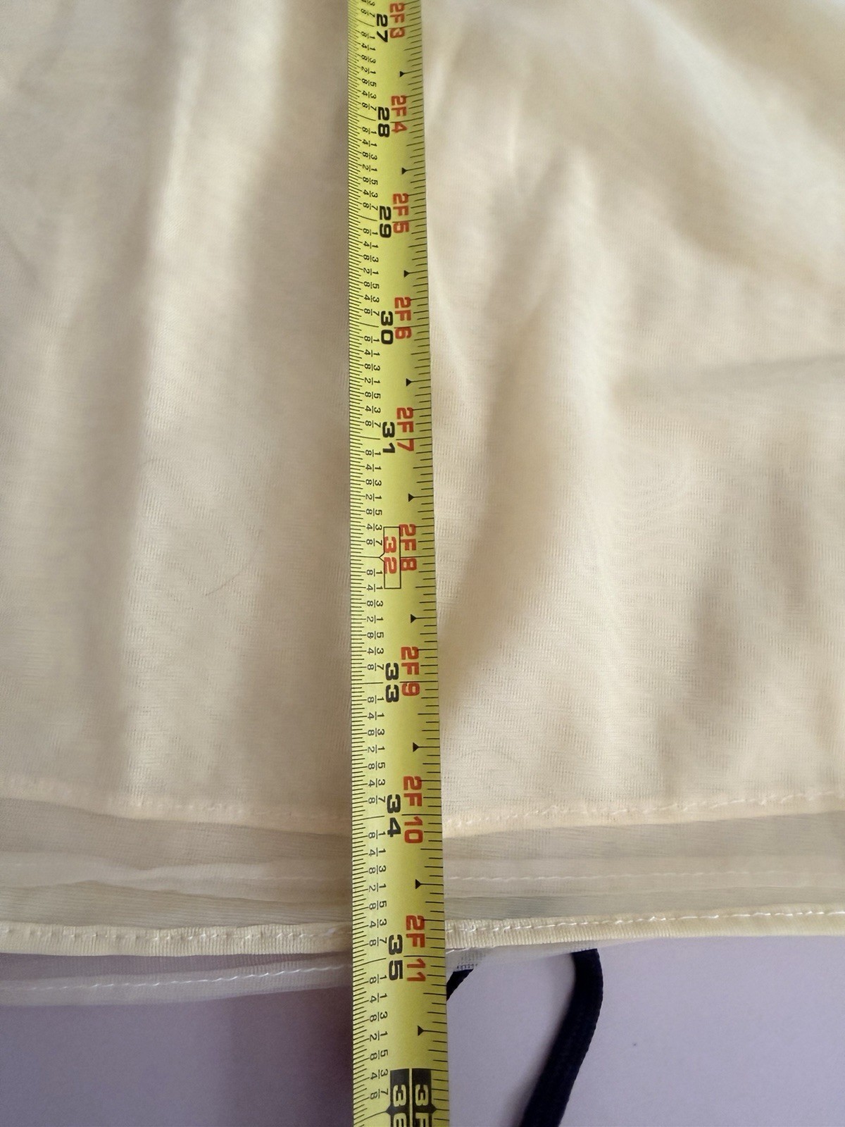 Vintage Fashioned by Belinda Yellow Chiffon Nightgown S Negligee Sheer Sleepwear
