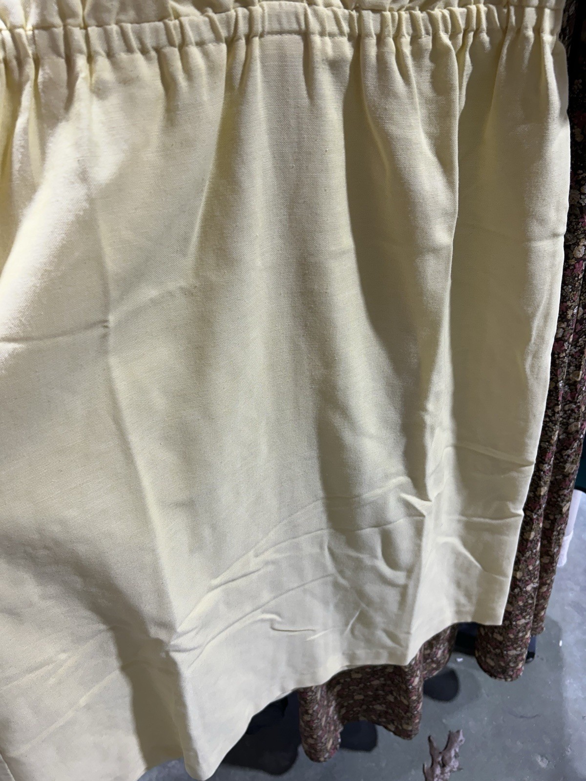 Vintage Kenny Classics Yellow Waitress Style Dress Size 12 All Original Buttons