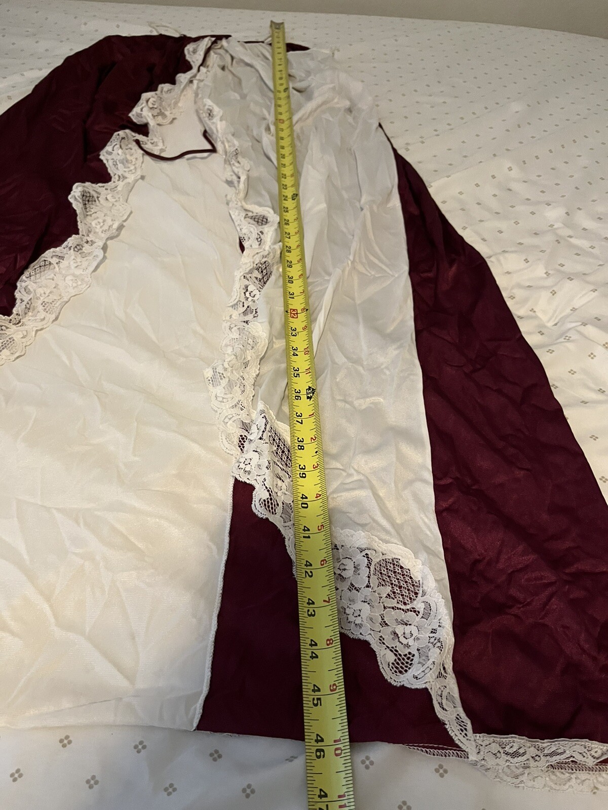 Vintage Tricot Jenelle of California long nightgown rare design SZ S Multicolor