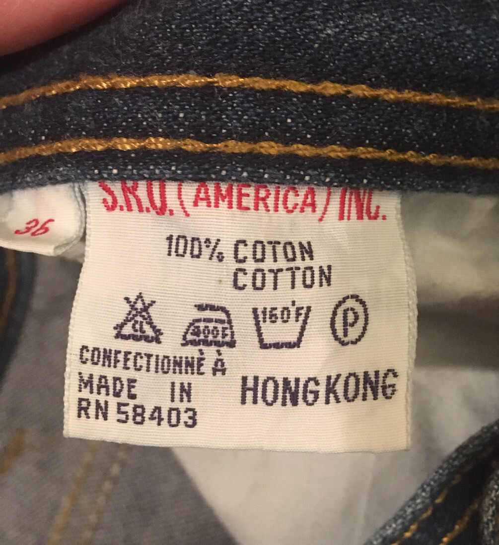 Desperado Mens Womens Blue Jeans Flare Leg True Vintage 1980s Awesome!