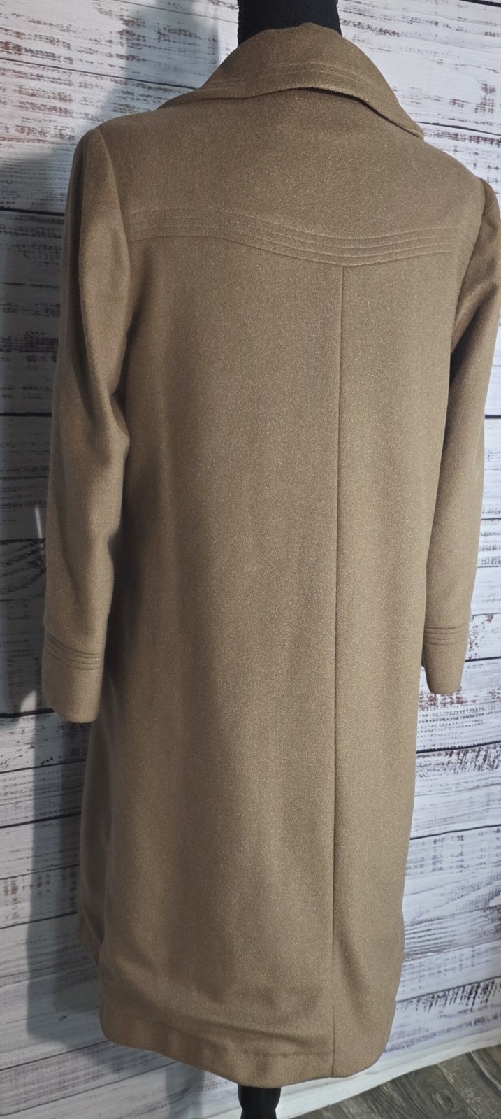 Vintage Kasmiracle Woman’s Coat Wellington Fashions, Camel Tan See Pics For Size