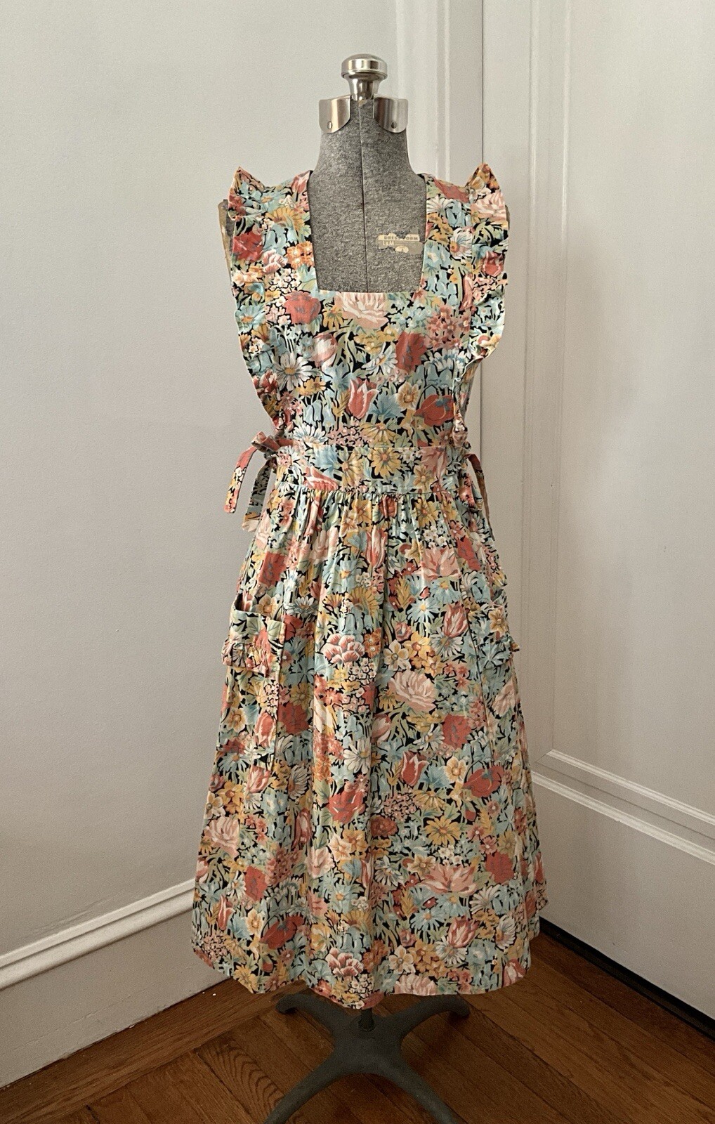Vintage 1970’s Marion Donaldson Liberty of London Fabric Pinafore Dress