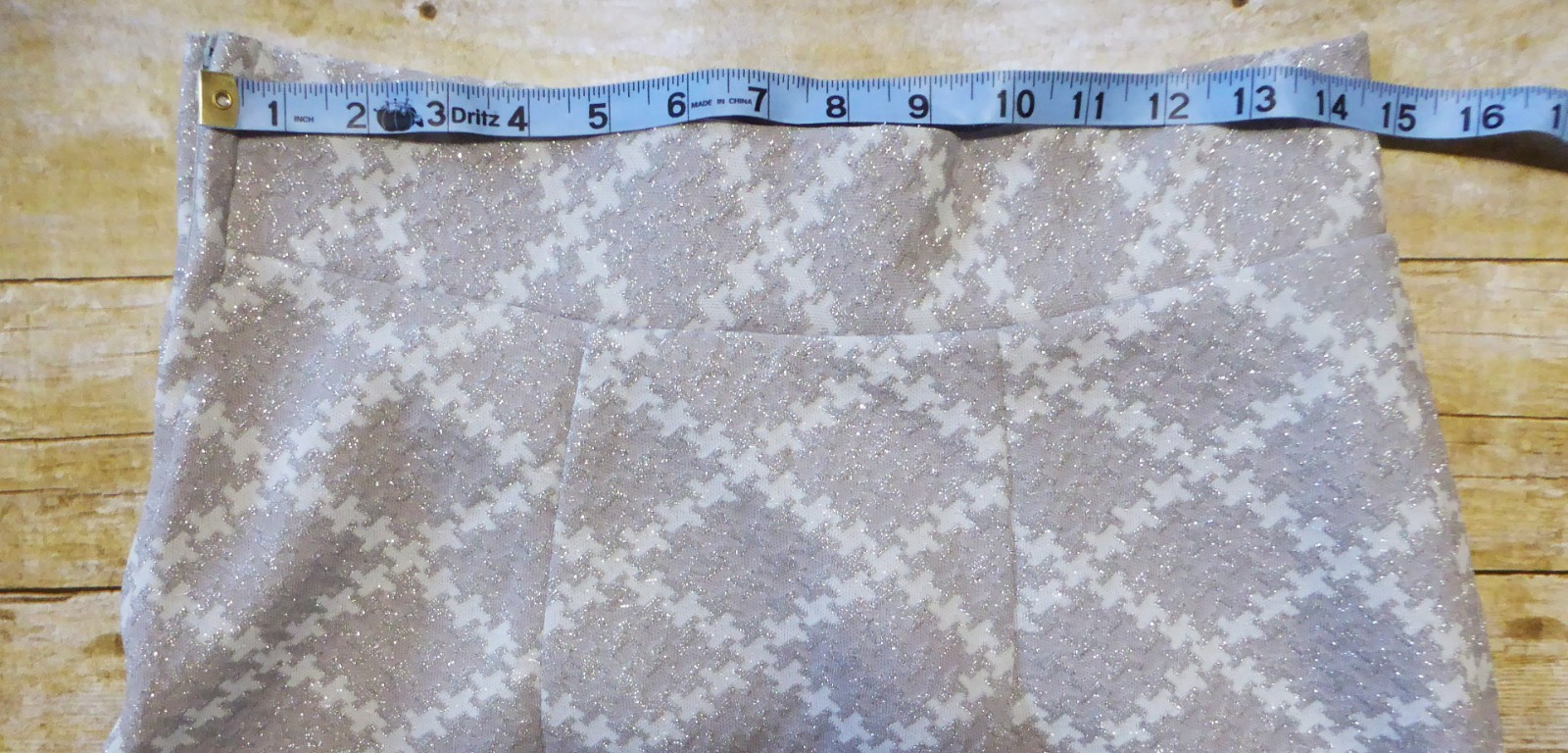70s Linda Original Vintage Polyester Maxi Skirt Hostess Silver A-Line Waist 32