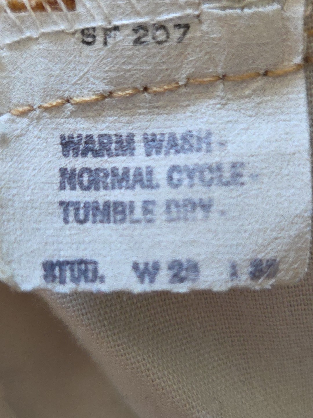 Vtg 1976 Levi’s 747 Student Bell Bottoms Tan Corduroy 24×29 EUC Talon 42 RARE