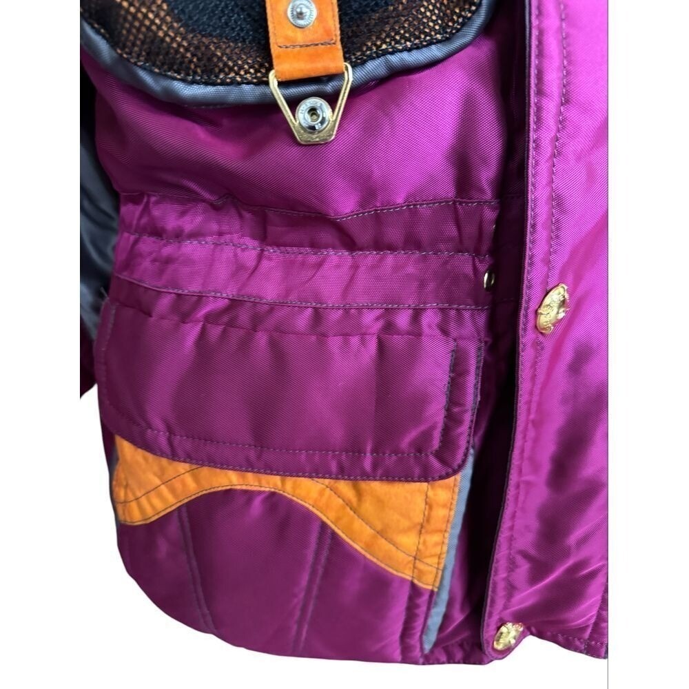 Descente Ski Jacket Women Large Multicolor Excellent Vintage Insulated Parka
