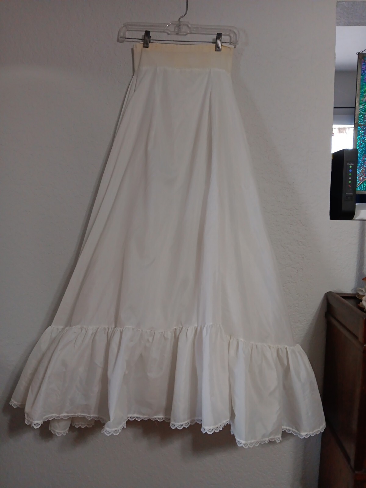 Vintage Bridal Petticoat White Sz 4