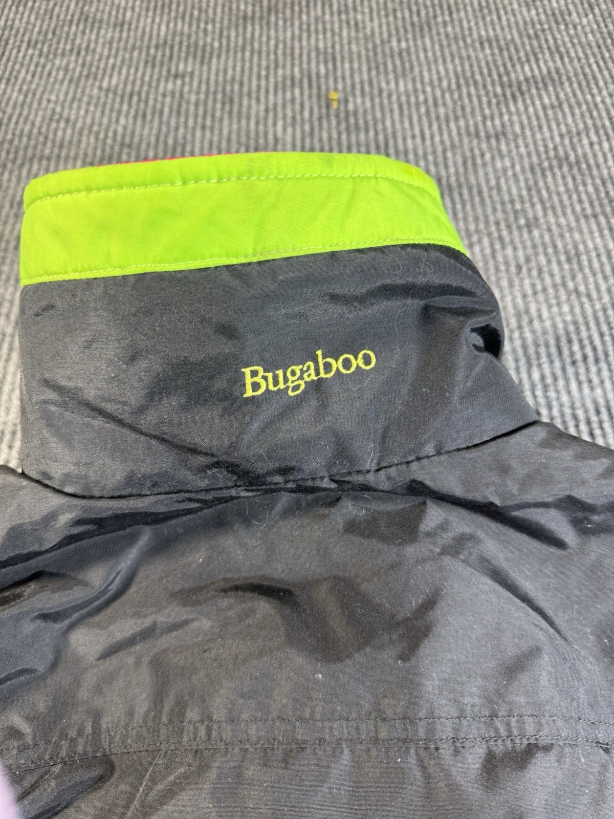 Columbia Sportswear Bugaboo Women’s Jacket S Vintage 1990s Black Pink Blue Neon