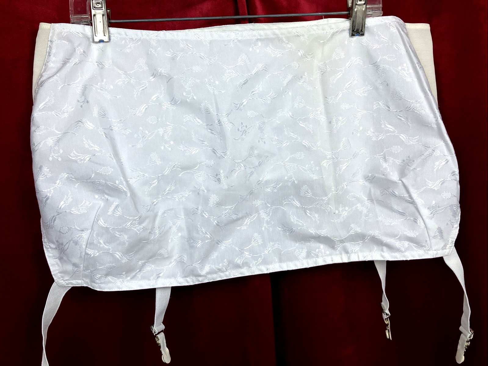 NOS 40 BestForm Garter Belt Hip Waist Shaping Vintage 70s Girdle Sissy Pinup