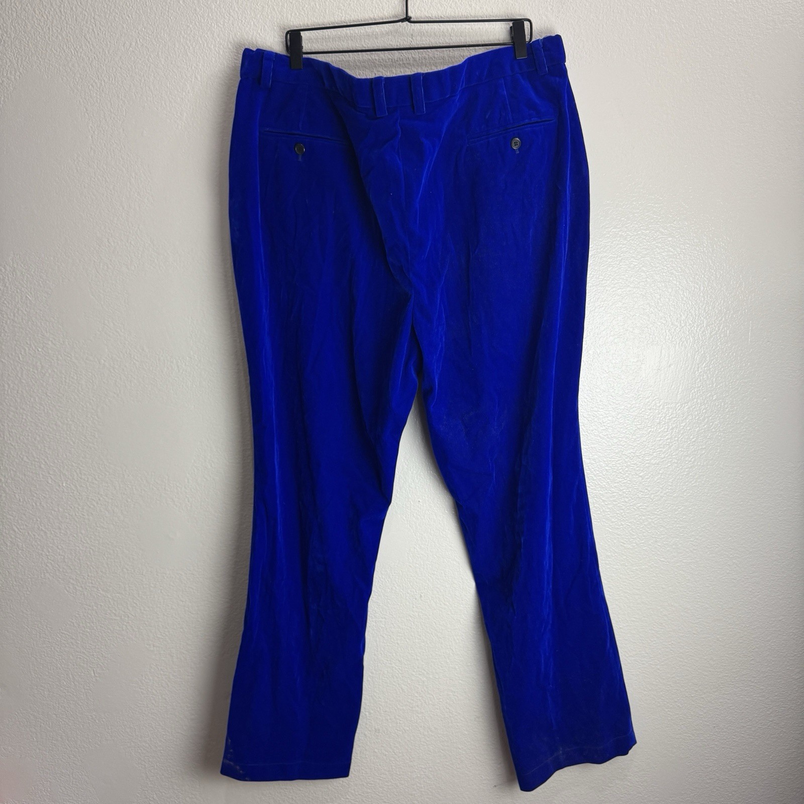 Slacks Dress Pants Velvet Vintage Size 5XL