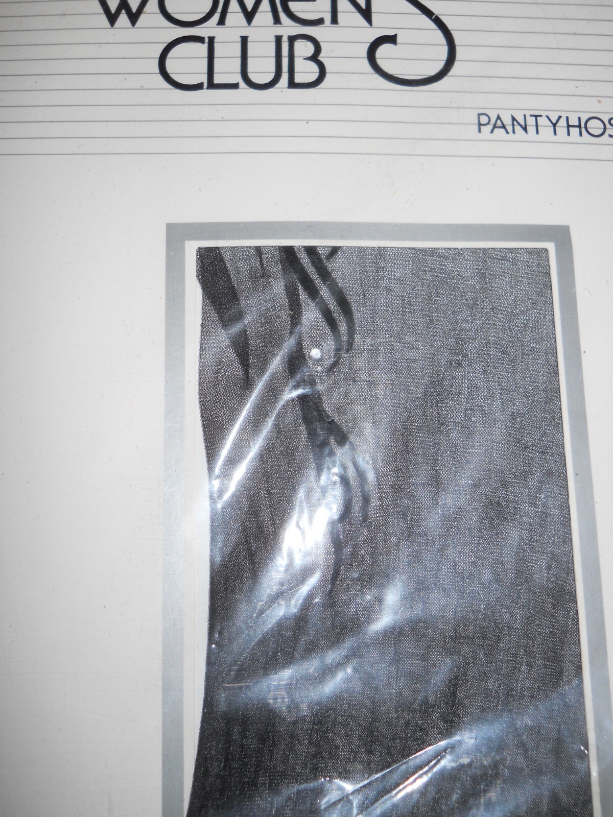 Women’s Club elegant Stylish Rhinestone Swirl Pattern Pantyhose | Black sz Tall