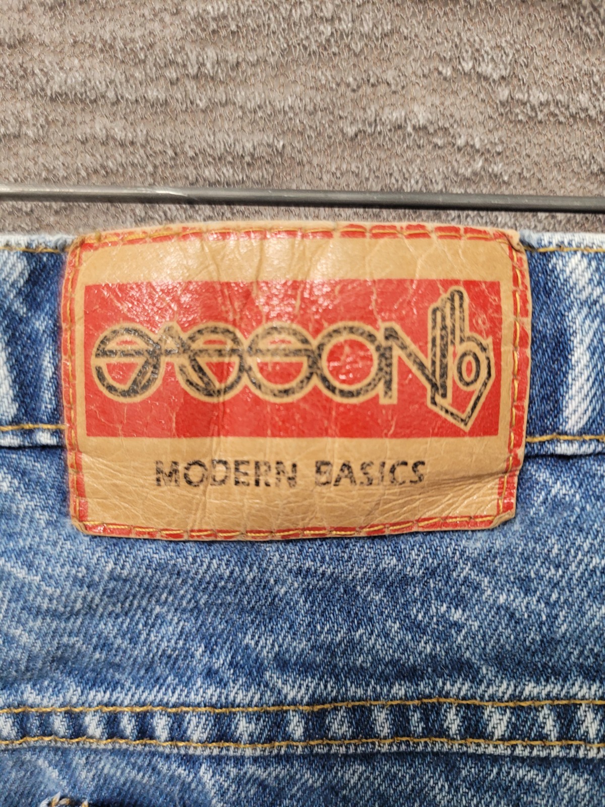 Vintage 80s 90s Streetwear Womens Acid Wash Relaxed Tapered Leg Denim Jeans30x30