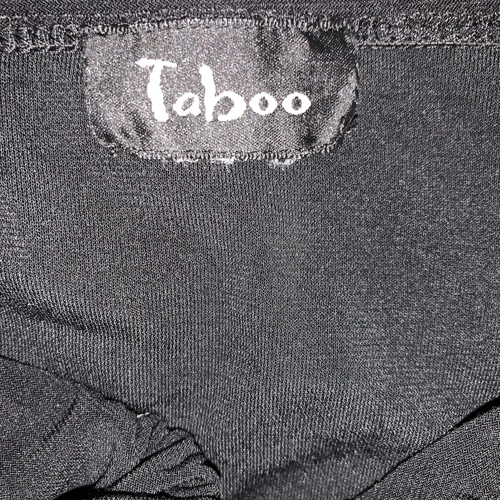 Vtg 90s/Y2K Taboo Dance Formal Stretch Bodycon Ruched fit&flare Mini Dress