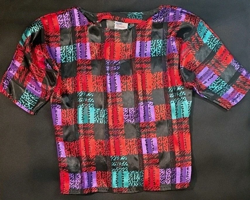 Vintage Avon Fashion Blouse – Size 9/10