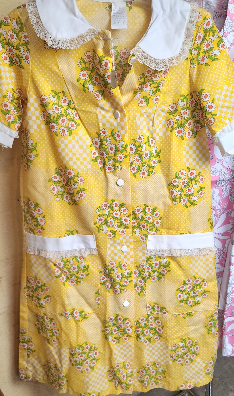 Lot Of 4 Vtg MOD Dresses 60s 70s