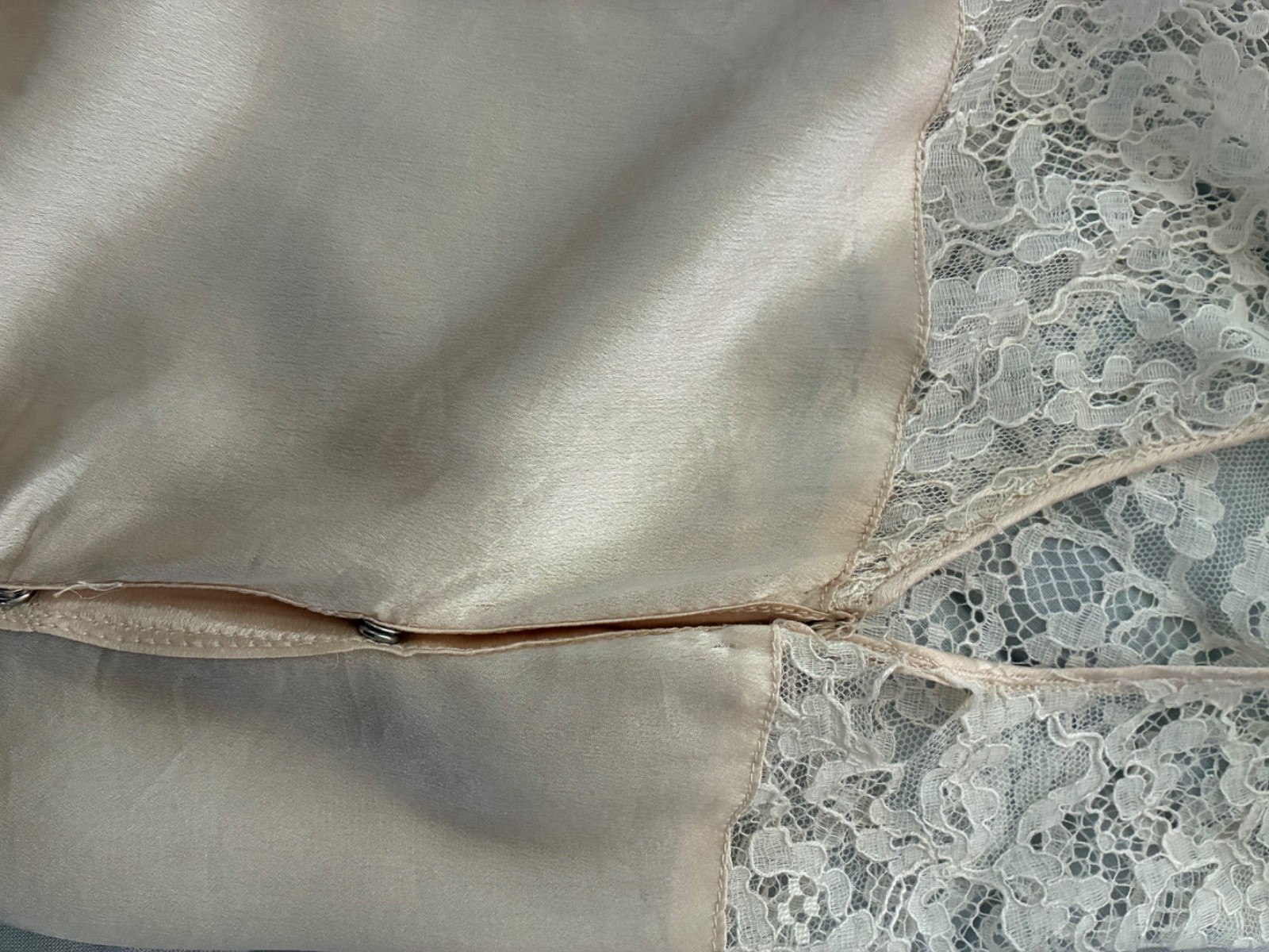Antique/Vintage c 1929 Wedding Dress plus original photo