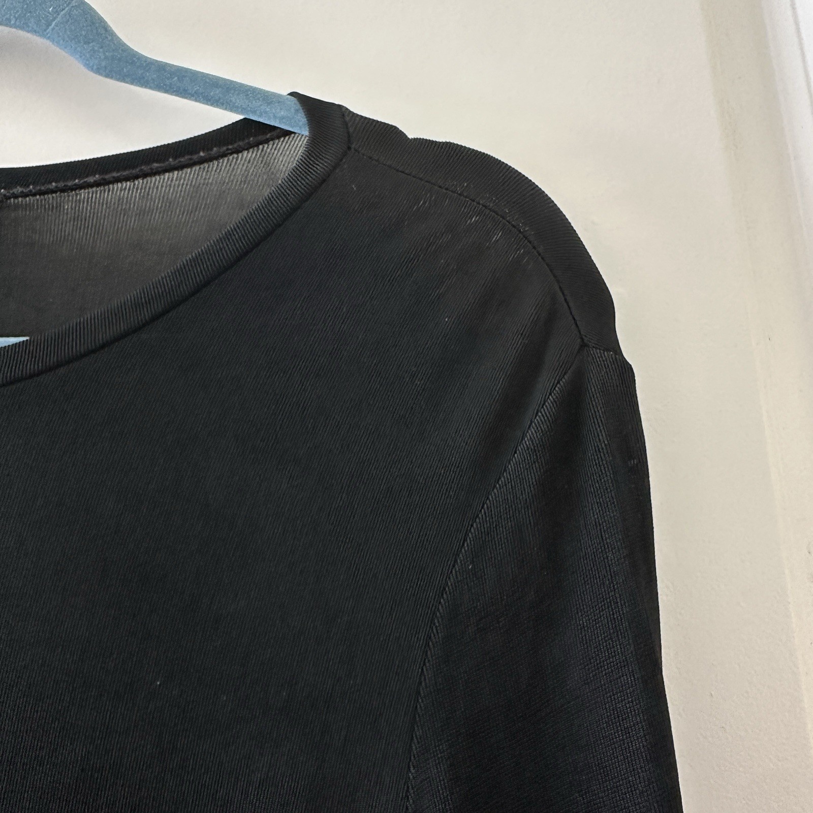Vintage 90s Gap Black Long Sleeve Maxi Dress Women’s Size Small Witchcore