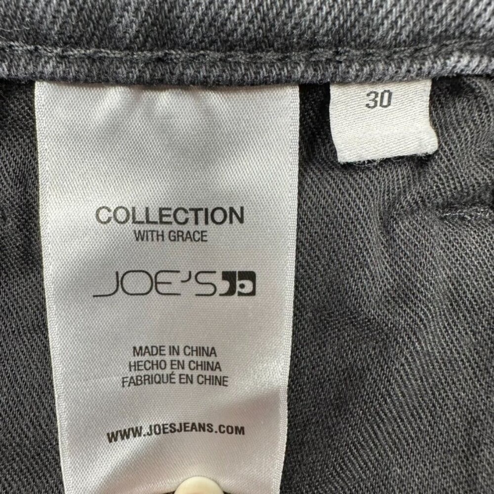 Joes Womens The Tulie Denim Midi Skirt Size 30 Black/Gray Cowgirl Western 90s