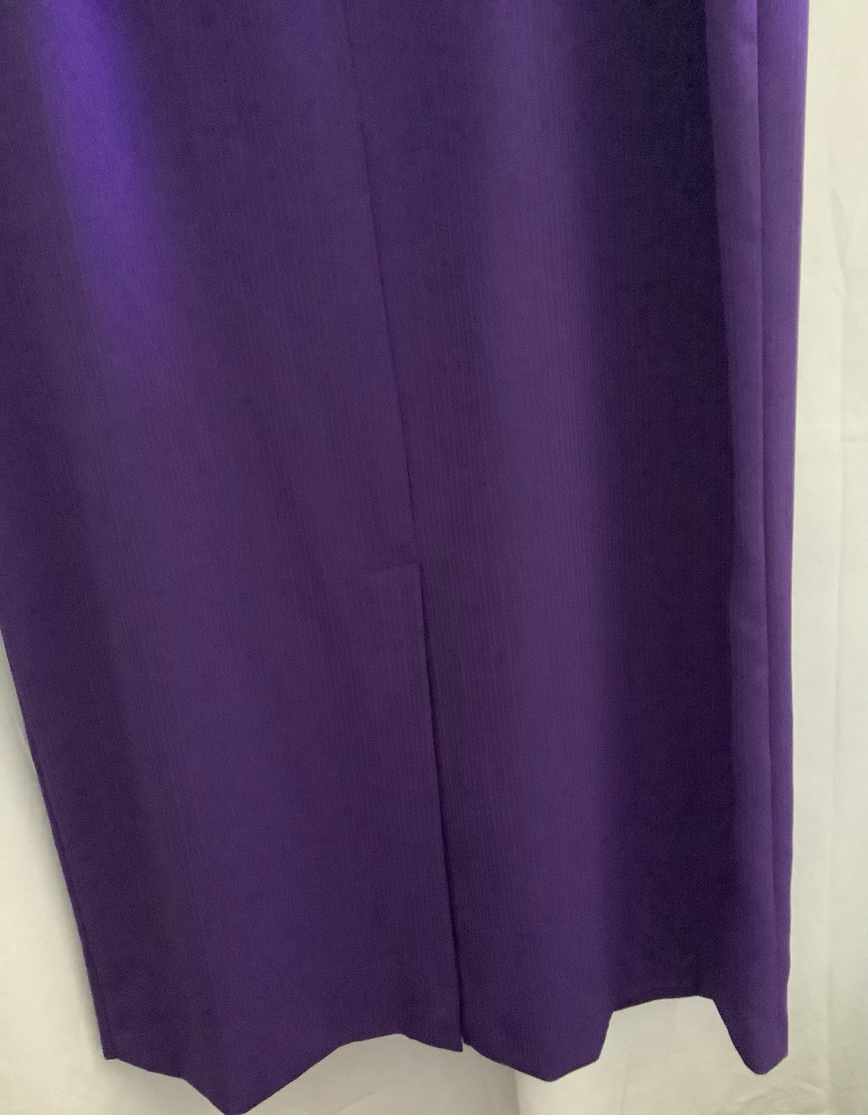 SAG HARBOR DRESS/JACKET SET (size 12) Deep Purple, Midi Excellent Condition