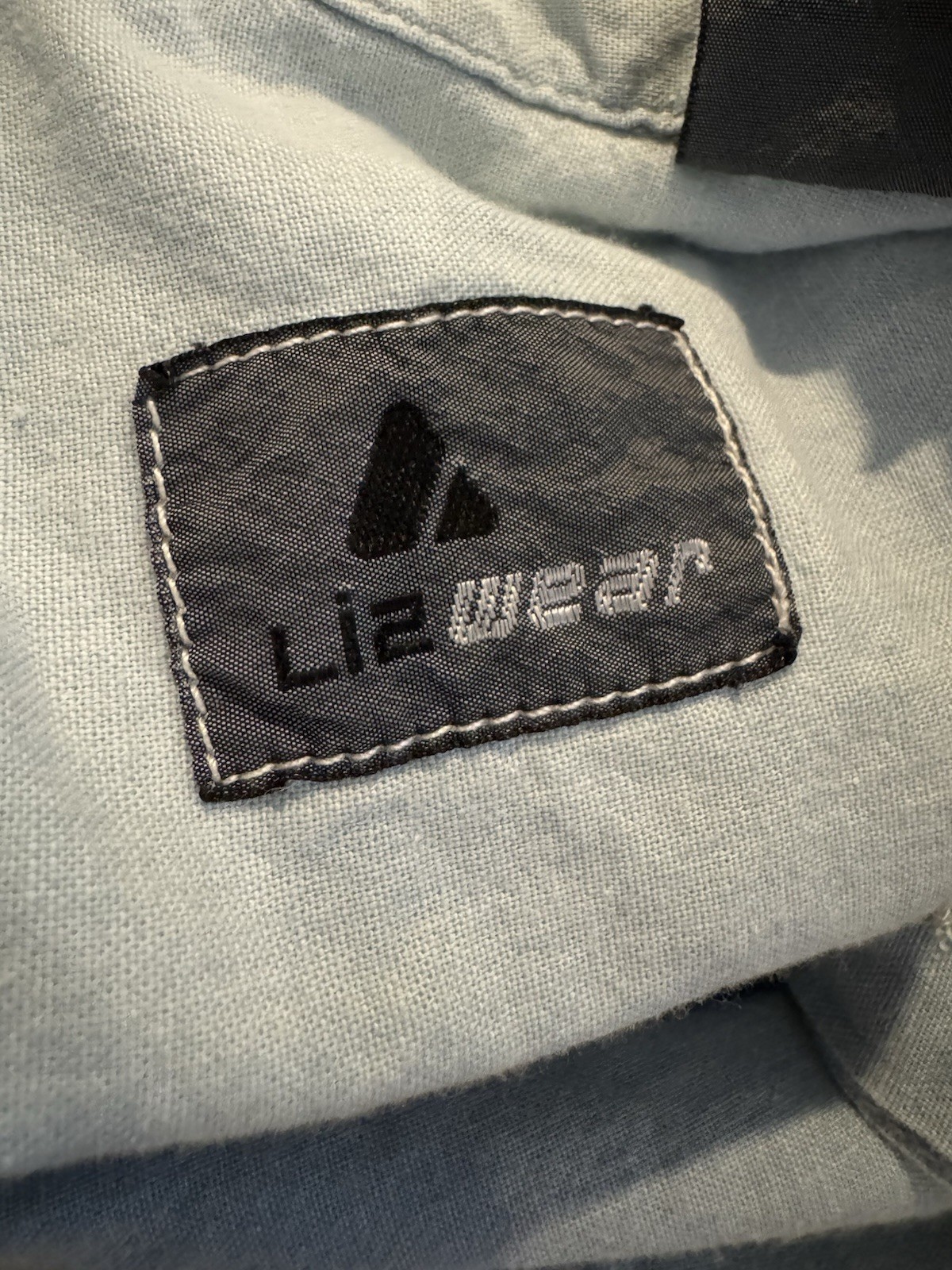 Vintage Liz Wear S Chambray Utility Jumpsuit Belted 90s Workwear