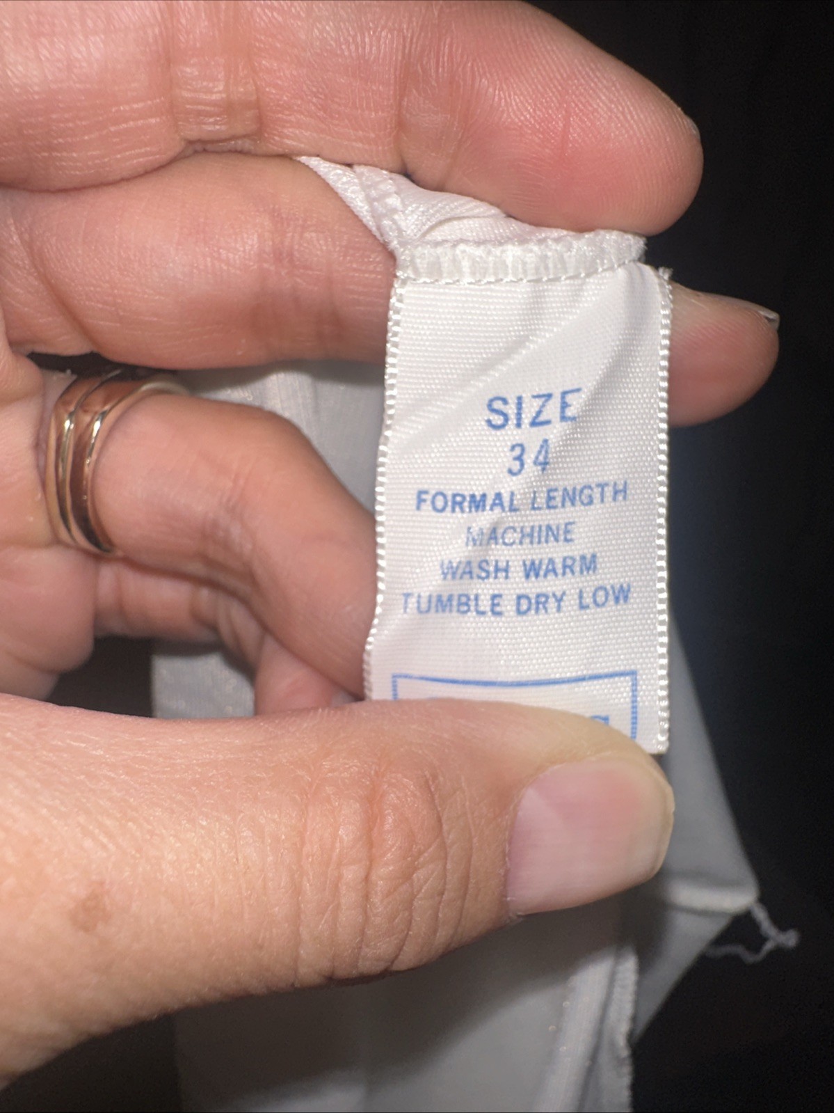 Vintage Sears The Doesn’t Slip White Full Slip Anti-Cling Nylon Lace Hem Sz 34