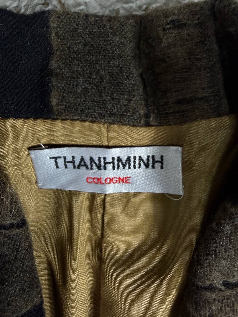 Vintage 90s THANHMINH Cologne Avant Garde Long Coat Dress Gothic Jacket