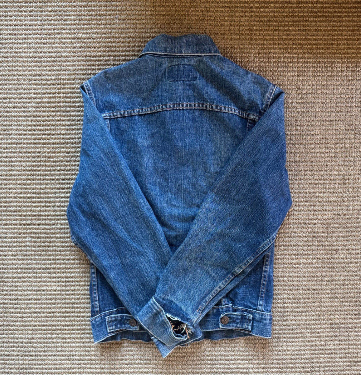 Collectible Vintage 1960s Levi’s Type 3 Denim Jacket Big E Size 34