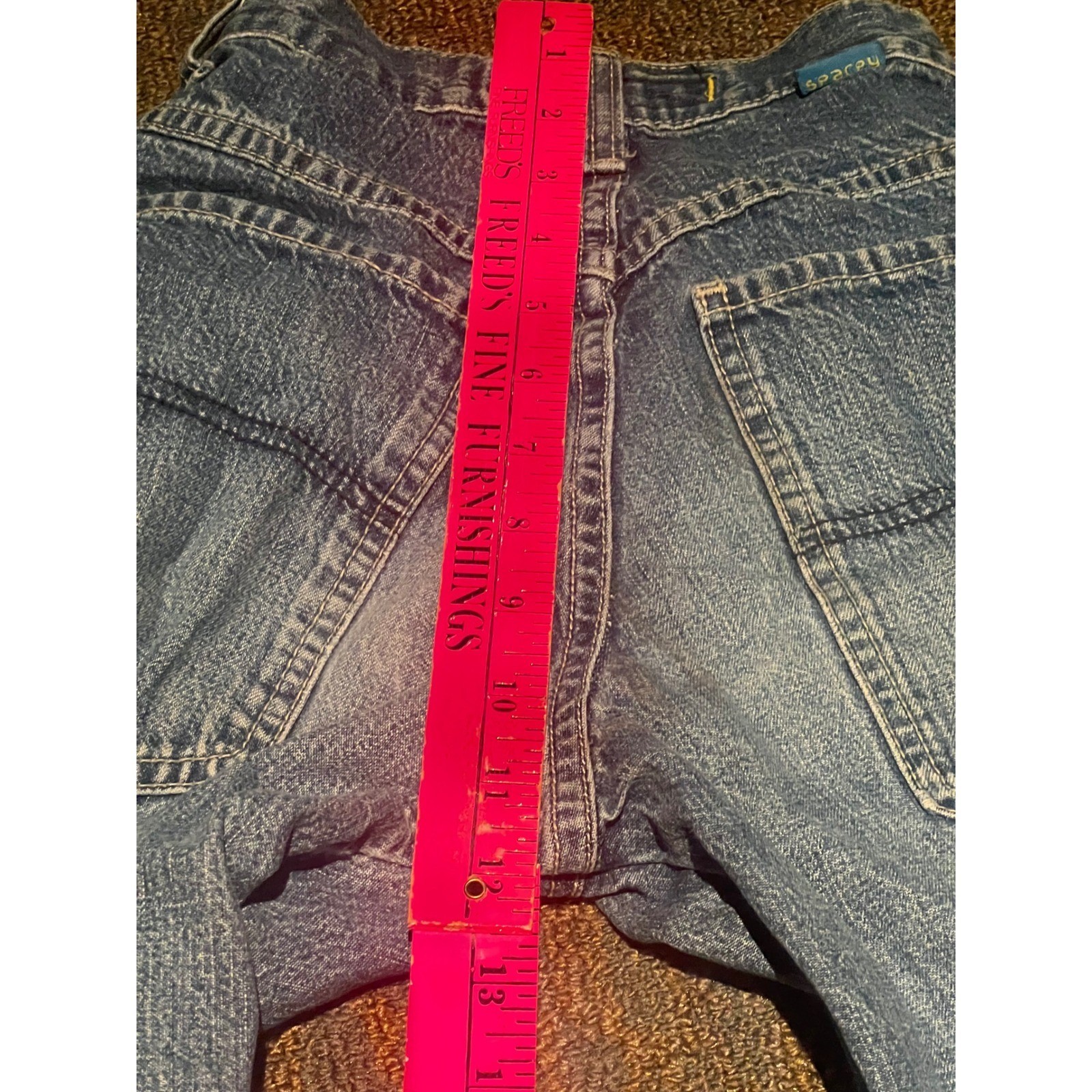 Y2K JNCO Girlie Stuff Spacey Wide Leg Jeans Baggy Skater Patch USA size 1