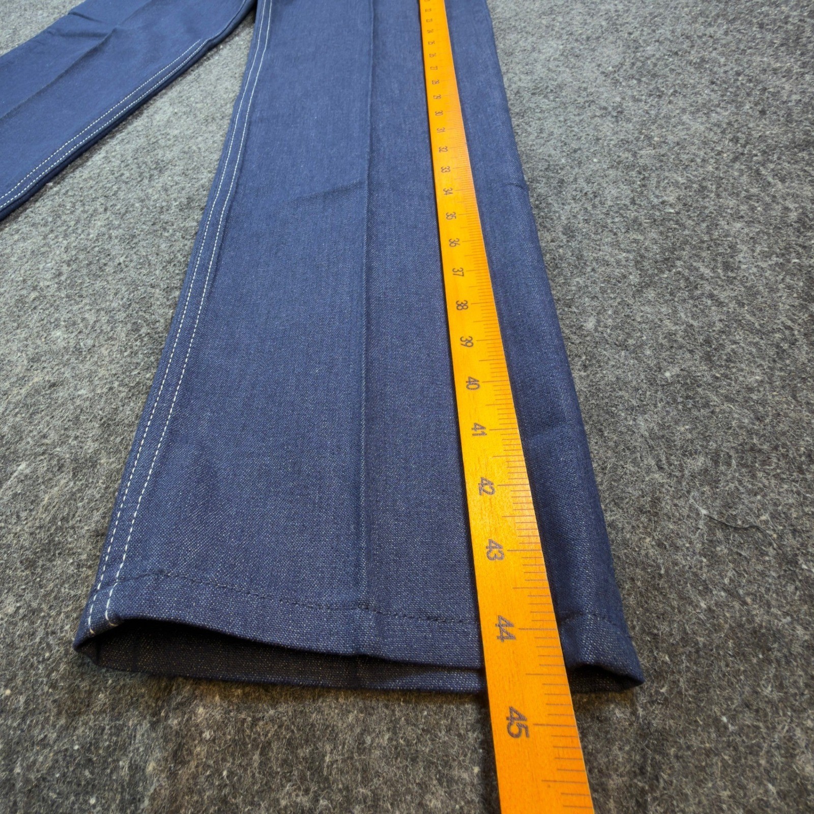 Lady Maverick Vintage 70s Jeans Women 10 Blue Cotton High Waist NWT Made in USA