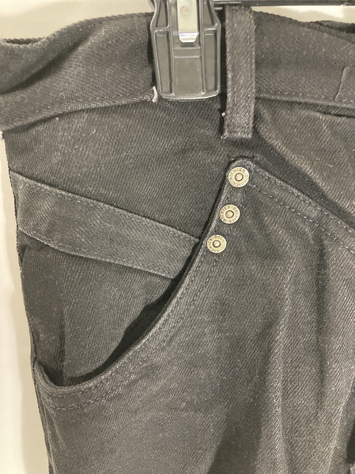 Vintage Rocky Mountain Jeans High Rise Size 32/13 Inseam 36 Black