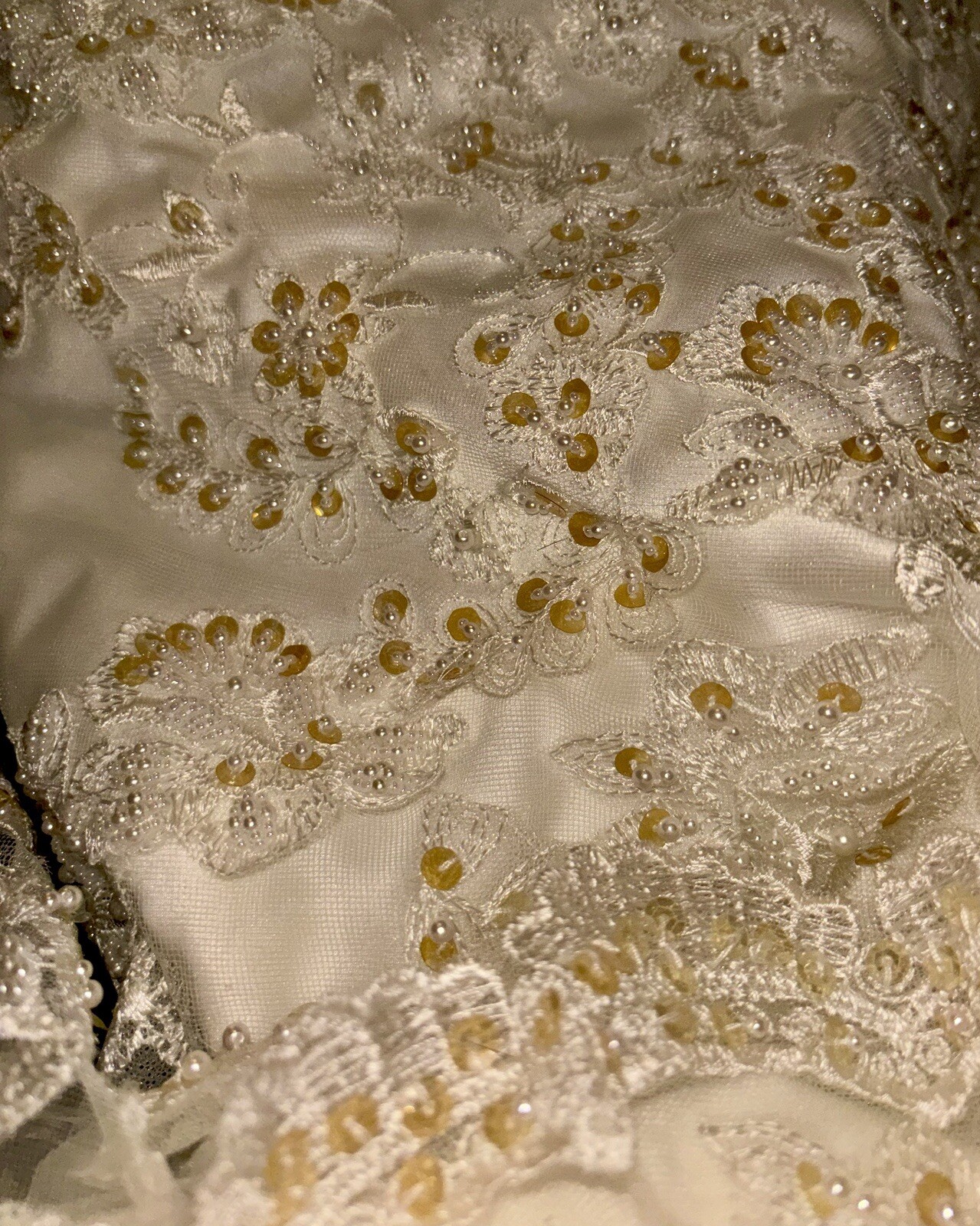 Classy And Classic, Deneki’s, Beaded Lace And Train
