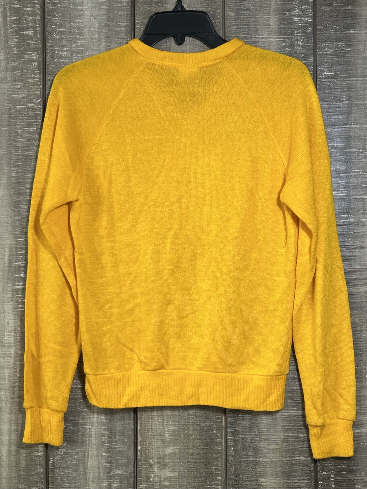 Vintage Cheer Yellow Dodger Sportswear Women’s Knit Sweater P Lainie Small