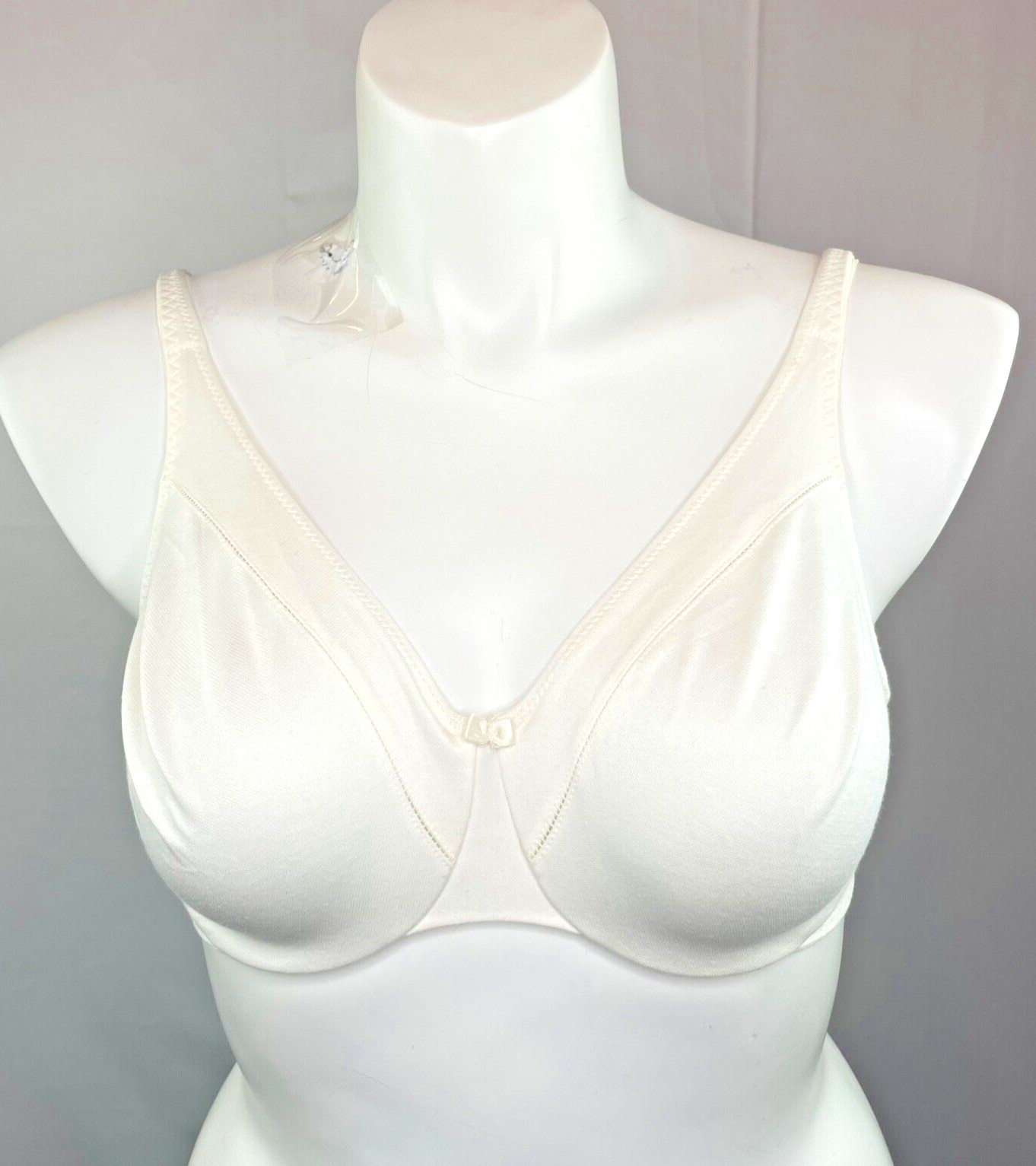 Maidenform 9719 All The Time Cotton Poly Blend Underwire Full Coverage Bra 36D