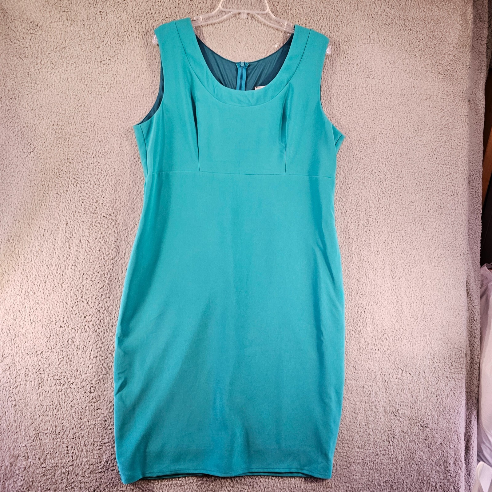 Miss Christina Dress Womens 3X Sleeveless Open Lace cardigan Vintage USA
