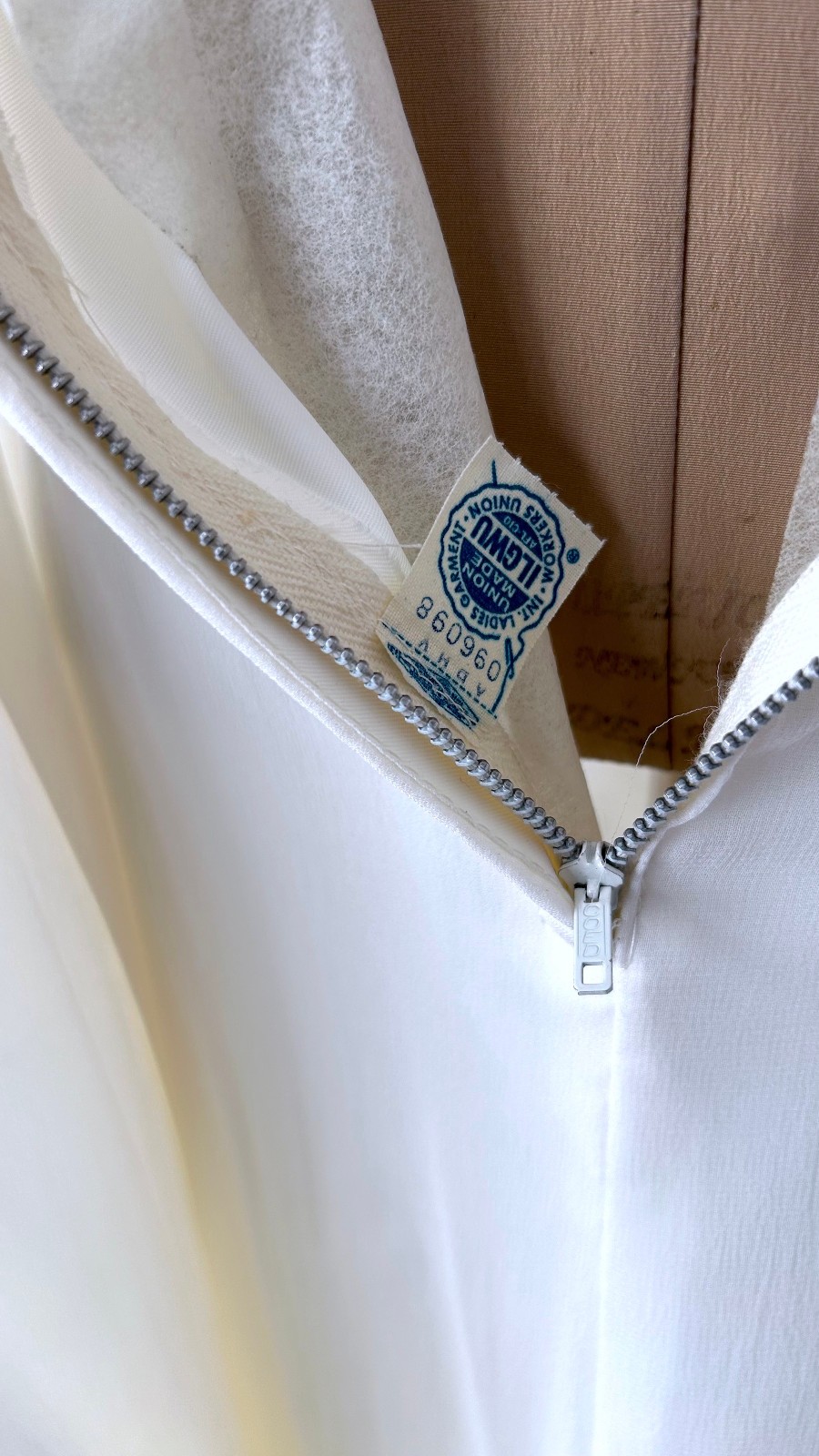 Vintage 1960s Wedding Dress Minimalist Modern Maisel Mad Men Era sz XS 0 2